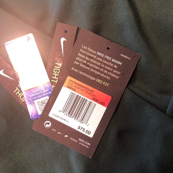 Women’s Nike 3/4 Zip MSU shirt. New!! - Picture 3 of 3